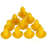 Yellow Fasteners 10pcs Cover Trim Rover 75 Plate Clips Kick