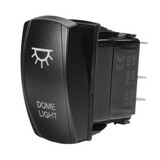 On-off DPDT Momentary Dome Light RV Boat Rocker Switch 5 Pins Universal 12V