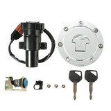 Motor Ignition Switch Key Fuel Honda CBR1000RR Tank Gas Cap Seat Lock