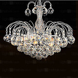 Living Pendant Luxury Lights Modern Crystal