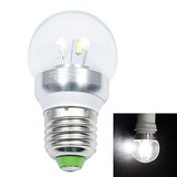 Ac 85-265v Bulb E27 Light 3w White Light Led