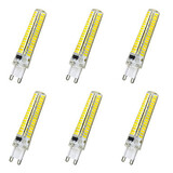 Smd Ac220 G4 900lm 12w 6 Pcs Ac110 Warm White Led Corn Lights