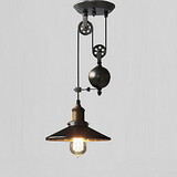 Vintage Pendant Lights Retro Lodge Rustic Garage Metal Kitchen Country