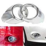 Front Fog Light 2PCS Chrome Lamp Cover Trims Ford Focus Bezels