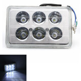 Motorcycle Angel Eyes Headlight 18W 6LED Spotlight 1500lm