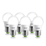 3w Ac 100-240 V G60 E26/e27 Led Globe Bulbs 240-270 Smd Warm White