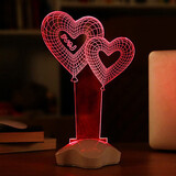 100 Luminous Light Glow Desk Lamp Plate Acrylic Transparent