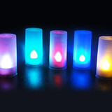 Voice Night Light Changeable 5 Pcs Sensor Led Color