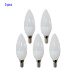 E14 Led Smd 4w Candle Light Cool White Ac 85-265v 320lm Warm White