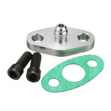 Oil Turbo T04E Adapter T3 Fitting T4 Gasket Flange Line