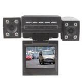 Dual Camera 2.0 Inch Car DVR Night Vision Video Recorder