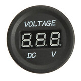 DC Car Supply Voltage Display Solar Monitor