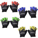 4 Colors Half Finger Gloves Sport Motorcycle Cycling Antiskid Mountain Bike