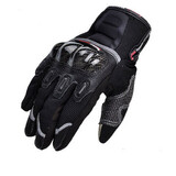 Racing Cycling Carbon Fiber Motorcycle Full Finger Gloves Dirt Bike Touch Screen