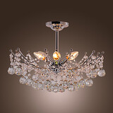 Lights Chandelier Luxuriant Crystal