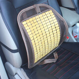 Seat Chair Car Back Cushion Pad Summer Bamboo
