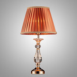 Shade Desk Lamp Lighting Iron Cloth Crystal