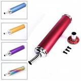 20mm 5 Colors Outlet Bend Muffler Exhaust Pipe Motorcycle Stainless Steel