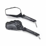 Mirrors Motorcycle Skull Anti Glare Claw Universal Aluminium Shadow Rear View Hand