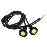 Eagle Eye LED Daytime Running 23mm Motor Car Lights Fog Light DC12V Black Shell