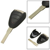 Locking Blade Porsche Cayenne Car Remote Fob Key Case Shell