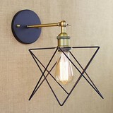 American Lamp Wrought Iron Wall Lamp Adornment Corridor Bedroom Stair