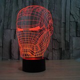 Table Lamp Illusion Gift Led 3d Night Light Iron