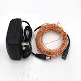 Cool White Light Copper Led Warm White Adapter Wire Lamp 10m