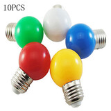 10pcs Light 1w Small Led Light Bulb E27 Color Christmas Light Decorative