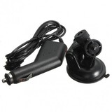 Car Charger SJcam SJ4000 SJ5000 M10 SJ5000X Xiaomi Yi Sport Camera X1000 Suction Cup Mount