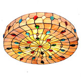 Living Room Flush Mount Retro Light Dining Room Inch Ceiling Lamp