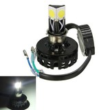 18W Beam Hi Lo Motorcycle Headlight 6000K 12V H4 White 2000LM