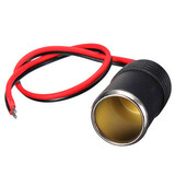 Cigarette Lighter Socket Plug Connector Adapter 12V Car Cable Cigar