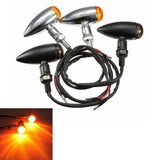 Harley Chopper Turn Signal Indicator Light Lamp Motorcycle Bullet