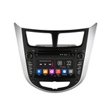 Player GPS Navigation 2G RAM Stereo Ownice C180 Hyundai Quad Core Android HD Accent Solaris