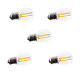 Dimmable Warm Cool White Degree G45 E27 Color Led Filament Light 360lm