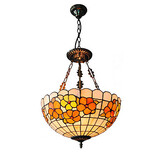 Retro Tiffany Fixture 16inch Living Room Dining Room Pendant Lights Shade Light