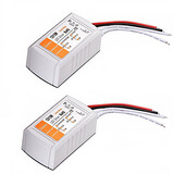 18w Led 2pcs 12v 100 110-240v Voltage Converter