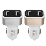 2 Port 3.1A Fast Charge Universal Car Charger Adapter 12V-24V USB Auto Cell Phone Tablet PC