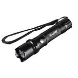 Flashlight Led Single Rechargeable Gear Aluminum