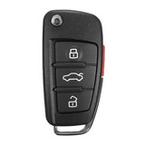 A4 Buttons Remote Key Fob Case A2 Audi A6 Q7 A8 Uncut Blade New