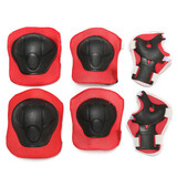 Children Kids Knee Pad Elbow Guard Protector Wrist Skating Skiing 6pcs Skateboard