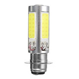 12V Car Turn Signal light H6M COB Indicator 25W Lamp Bulb White