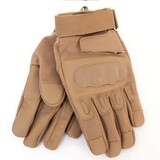 Sports Protection Carbon Fiber Full Finger Gloves Tactical