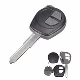 Suzuki 2 Button Remote Key Agila Vauxhall Car Fob Case Shell Uncut Blade