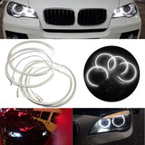 E38 E39 E90 E60 Kit For BMW E46 Xenon Headlight Angel Eyes Halo Rings 3528 LED