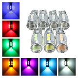 Xenon White Error 5630SMD W5W T10 LED Free Canbus Side Light Bulb Lens