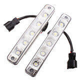 Lamp DC12V Daytime Running Head 10W 5LED Universal Waterproof