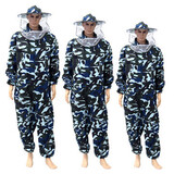 Suit Protective Bee Camouflage Beekeeping Veil Protecting Dress