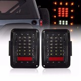 Turn Signal Pair Rear Lights 07-16 Jeep Wrangler JK Reverse Lamp LED Brake Tail